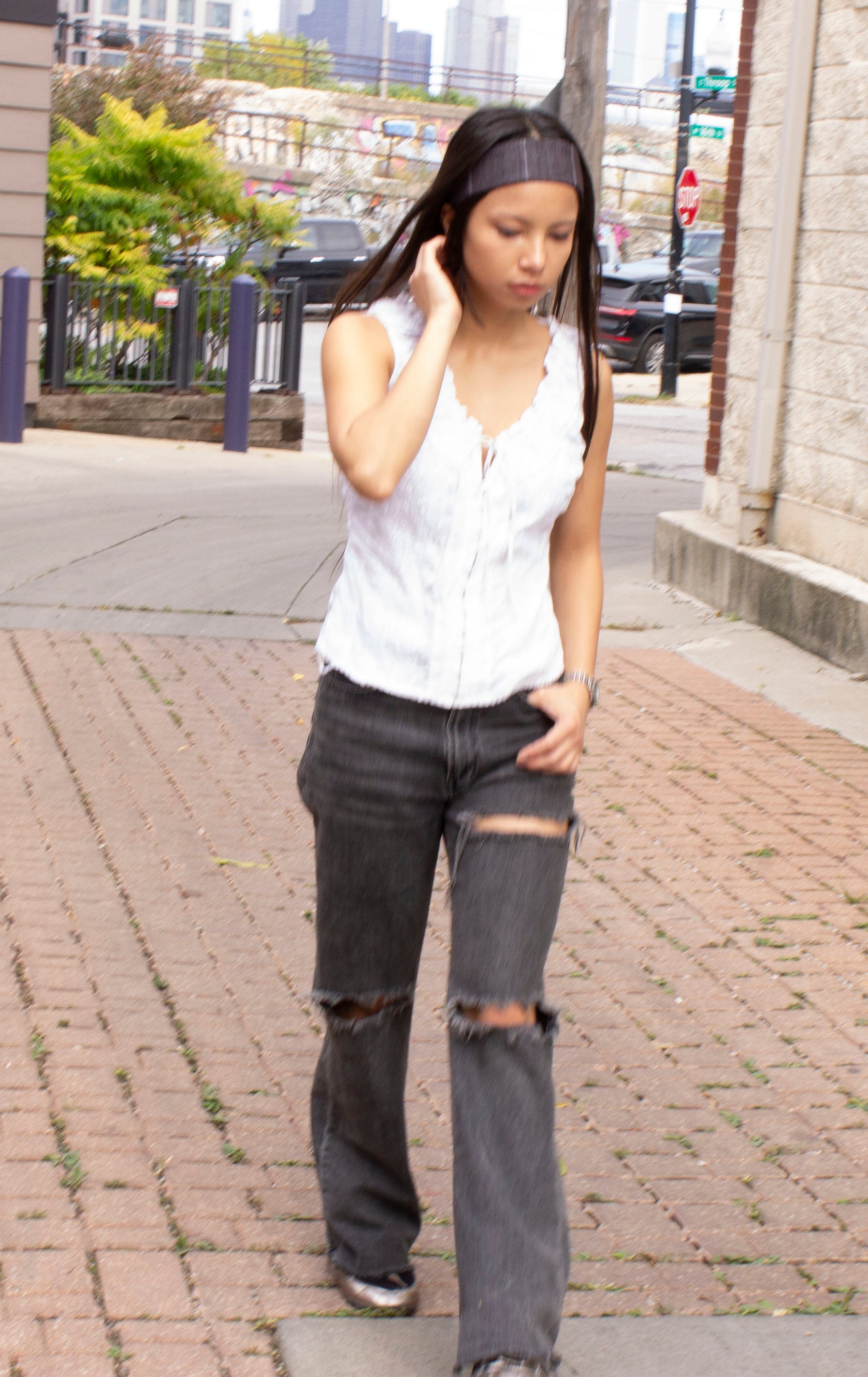 Denim Dentless Headband